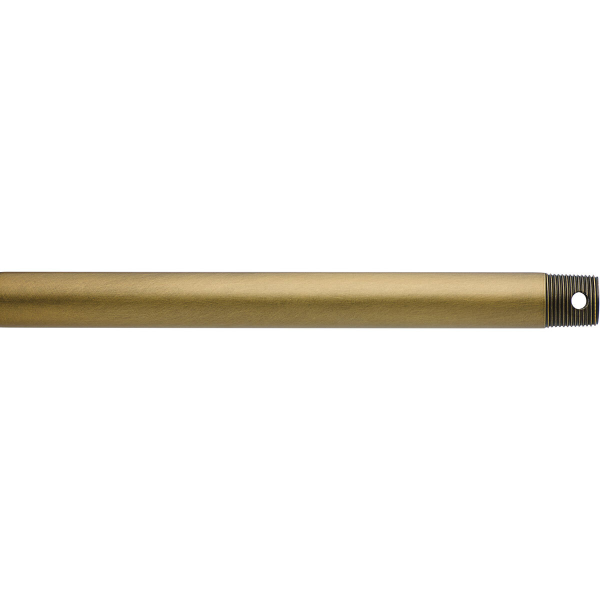 Independence Natural Brass Fan Down Rod, 48 inch