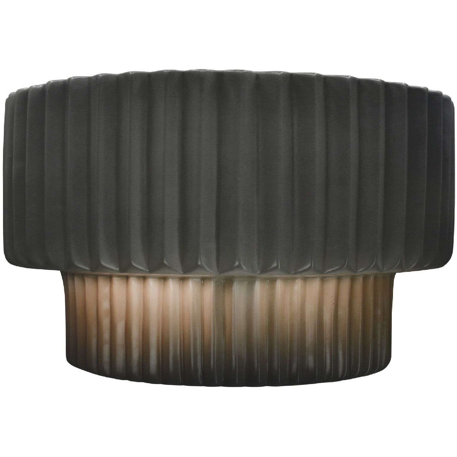 Ambiance LED 10 inch Gloss Grey Wall Sconce Wall Light
