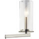 Crosby 3 Light 18 inch Brushed Nickel Chandelier/Semi Flush Ceiling Light