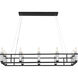 Rosalind 12 Light 17 inch Black Chandelier Ceiling Light