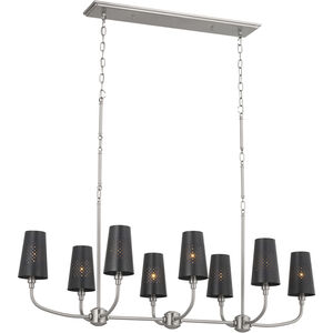 Adeena 8 Light 20.75 inch Classic Pewter Chandelier Ceiling Light