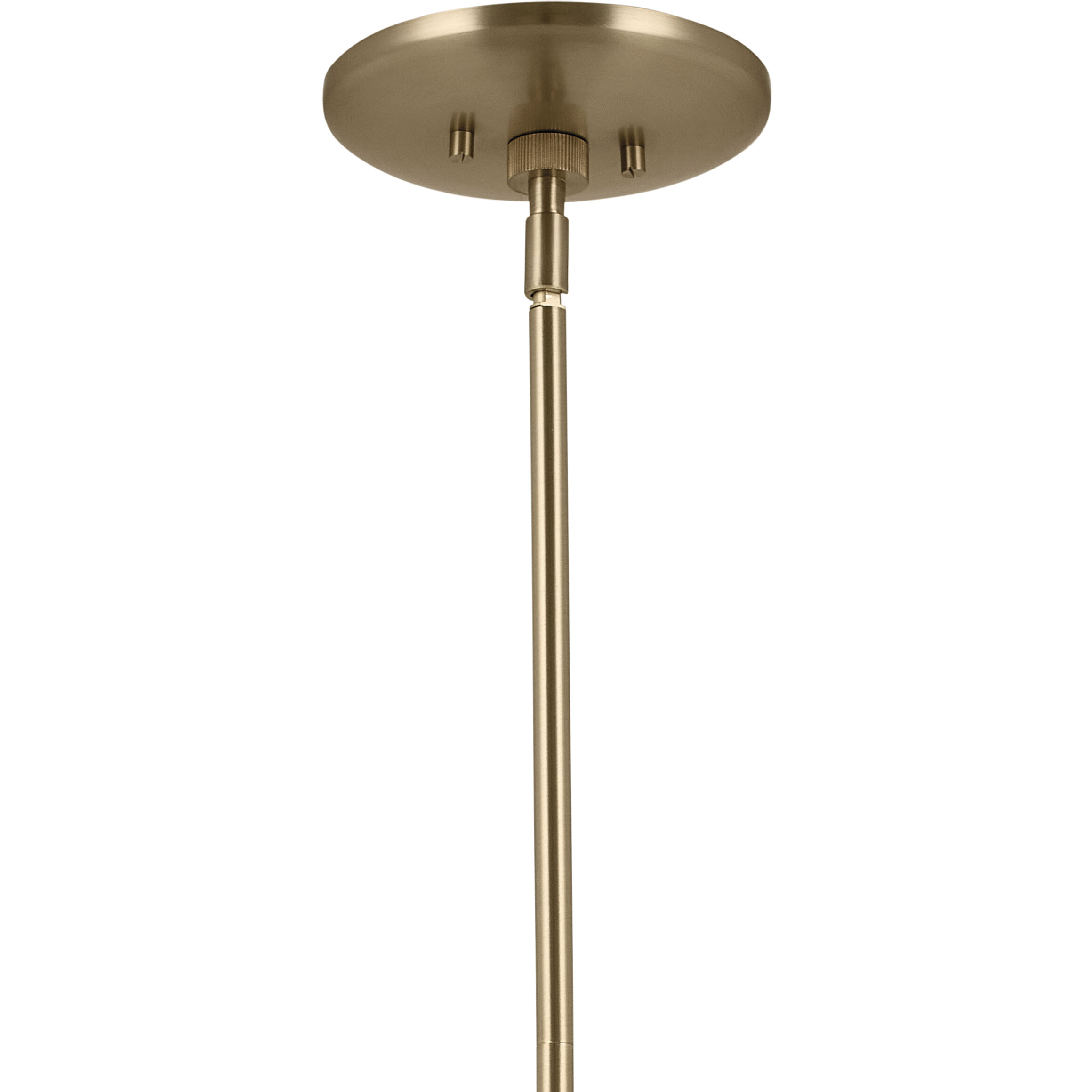 Phix LED 48.75 inch Champagne Bronze with White Chandelier Ceiling Light