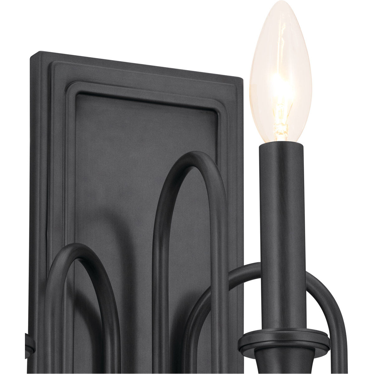 Homestead Karthe 3 Light 10 inch Black Wall Sconce Wall Light, Karthe