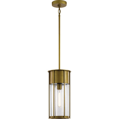 Camillo 1 Light 8 inch Natural Brass Outdoor Hanging Pendant