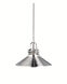 Grenoble 1 Light 11 inch Brushed Nickel Mini Pendant Ceiling Light