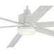 Loa 80 inch Matte White Ceiling Fan