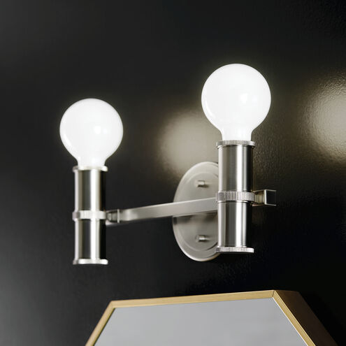 Torche LED 13 inch Polished Nickel Bathroom Vanity Light Wall Light