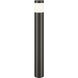 Independence 12 AC/DC 2.75 watt Textured Architectural Bronze Round Bollard in 3000K