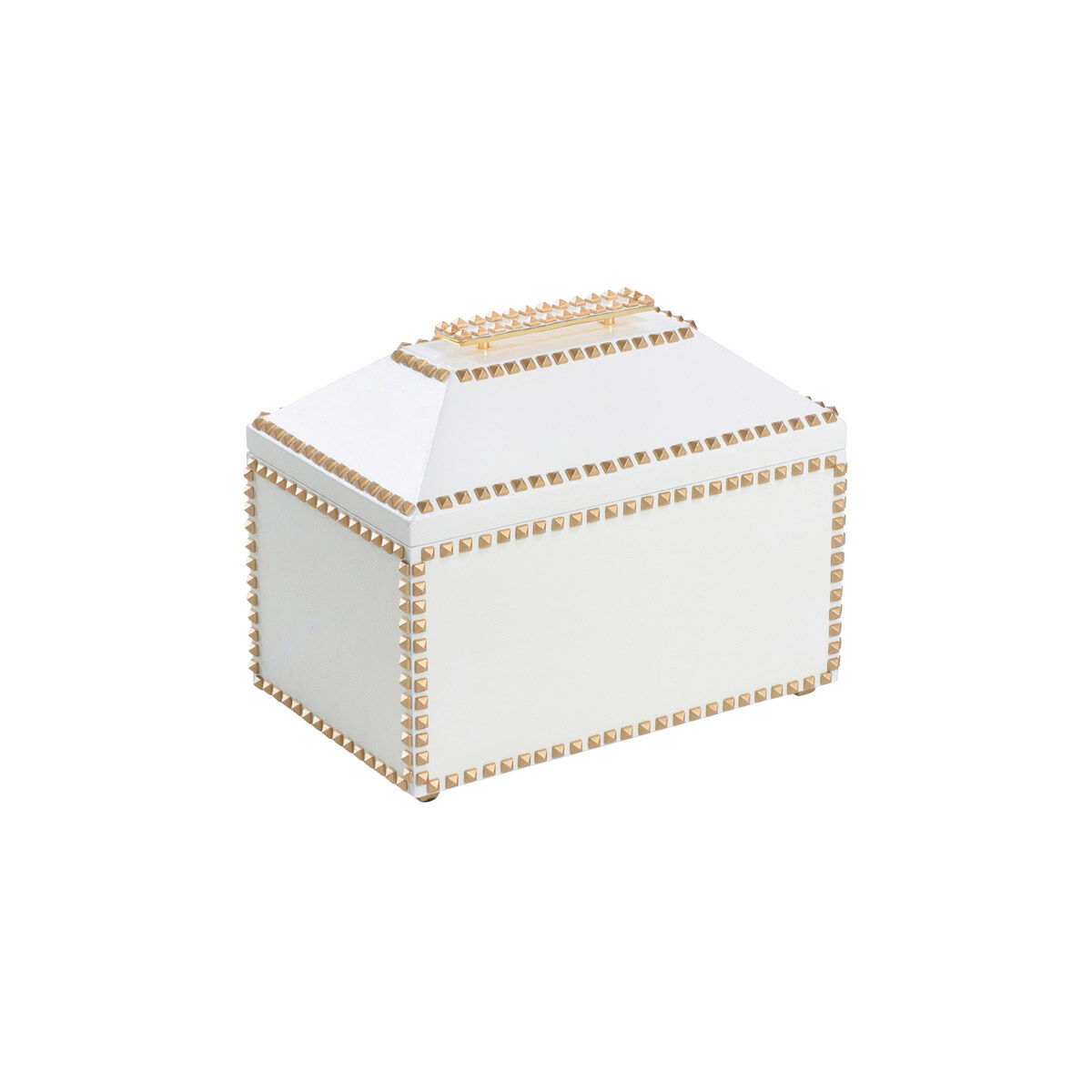 Shayla Copas 17 inch White/Gold Box
