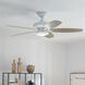 Renew Designer 52 inch Matte White Ceiling Fan