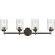 Winslow 4 Light 30 inch Olde Bronze Wall Mt Bath 4 Arm Wall Light