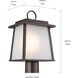 Noward 1 Light 15 inch Olde Bronze Outdoor Post Lantern