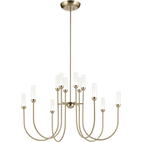 Moraine LED Champagne Bronze Chandelier Ceiling Light