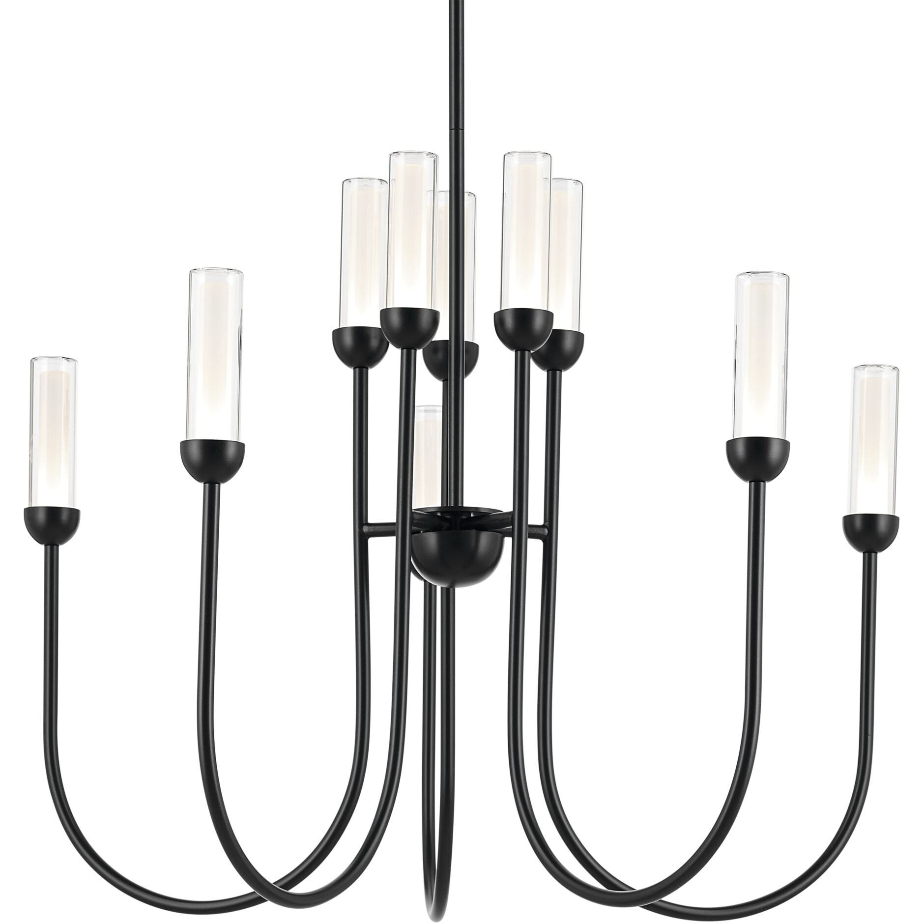 Moraine LED Black Chandelier Ceiling Light