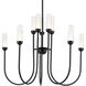 Moraine LED Black Chandelier Ceiling Light