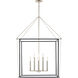 Eisley 8 Light 28.25 inch Polished Nickel Foyer Pendant Ceiling Light