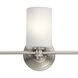 Joelson 3 Light 24 inch Brushed Nickel Wall Mt Bath 3 Arm Wall Light in Incandescent