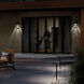 Branner 1 Light 14 inch Textured Black Outdoor Wall Light