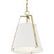 Etcher 1 Light White Pendant Ceiling Light