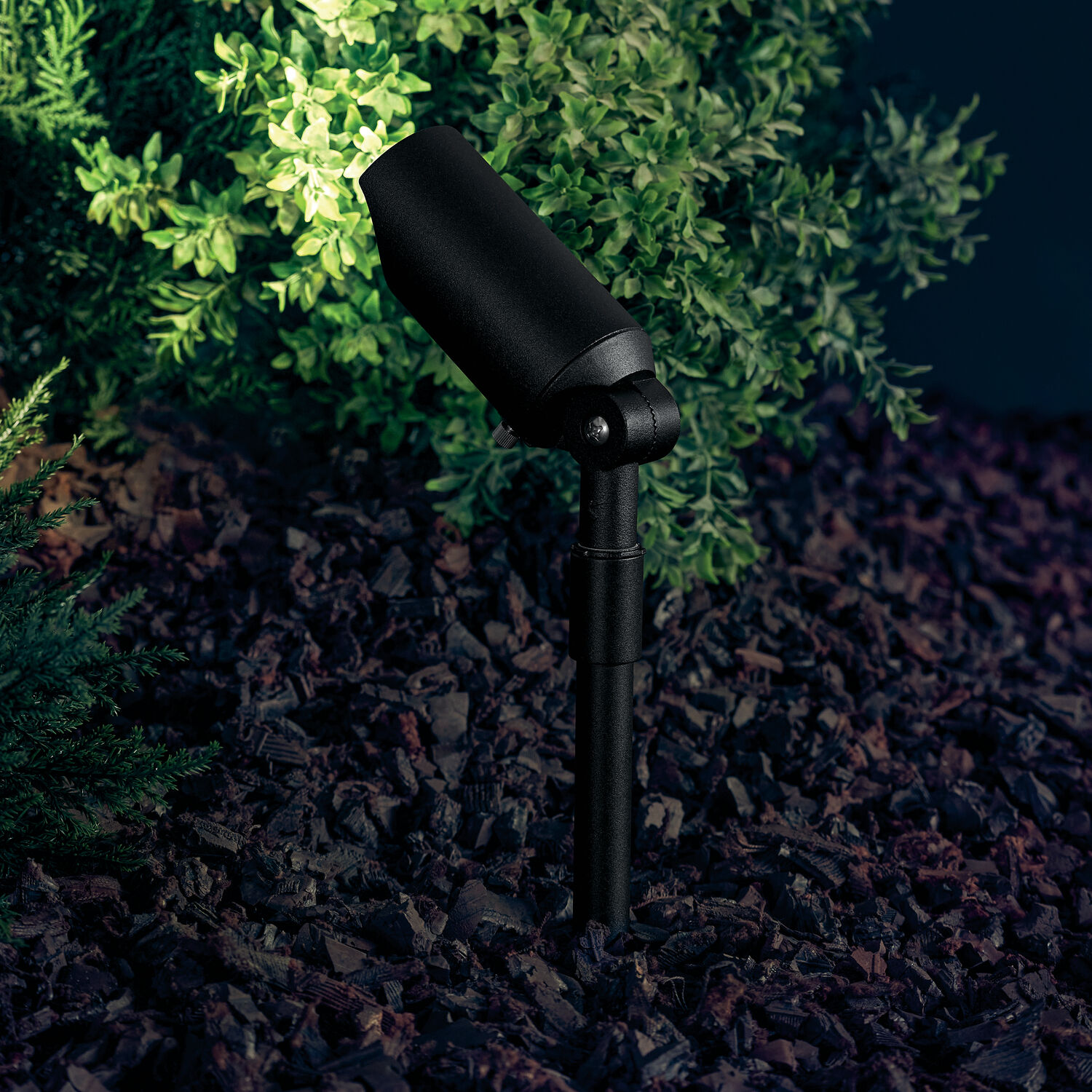 Independence 12 35.00 watt Textured Black Landscape 12V Accent in Single