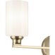 Gioe 3 Light 24.25 inch Champagne Bronze Vanity Light Wall Light