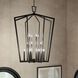 Abbotswell 16 Light Black Pendant Ceiling Light