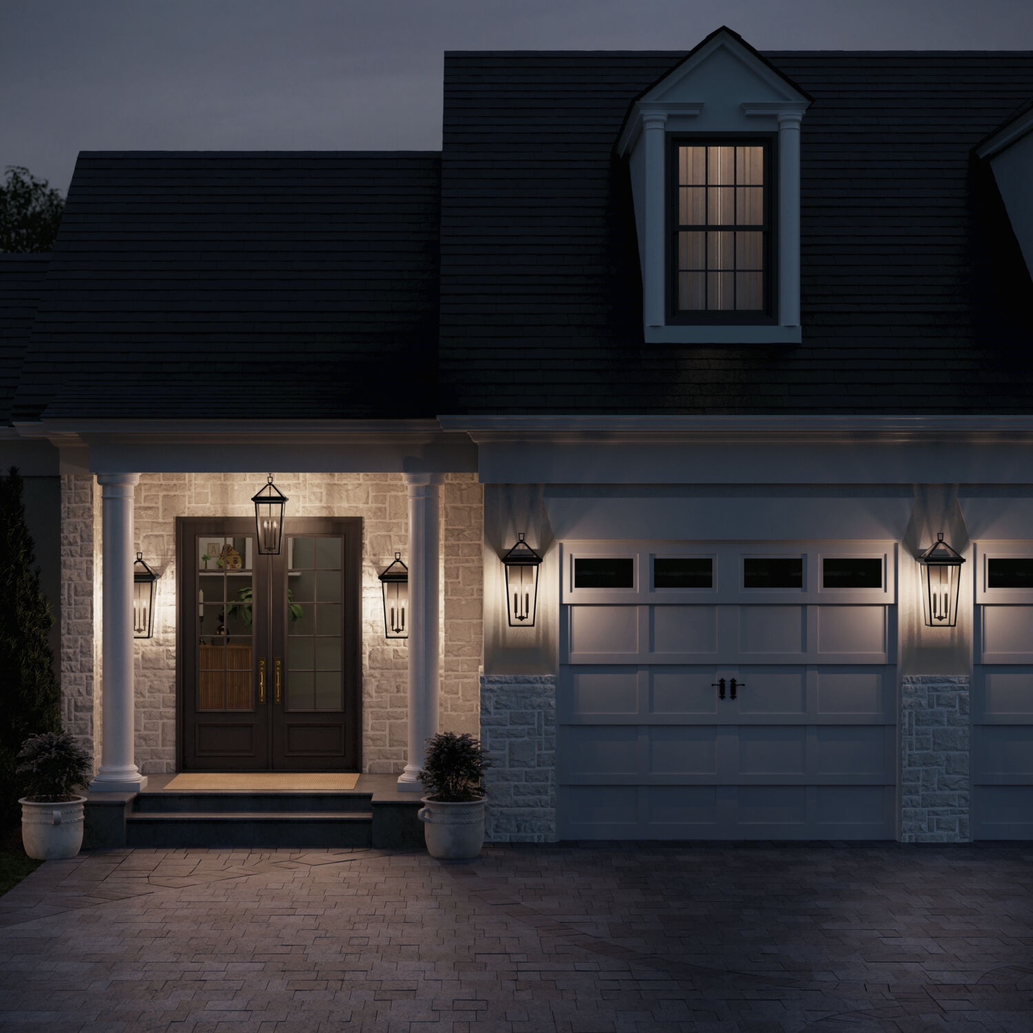 Large outdoor garage lights hotsell