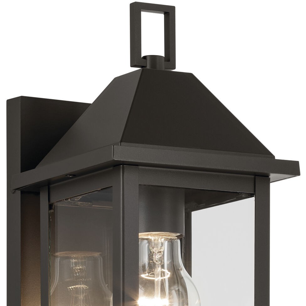 Prin 1 Light 14 inch Olde Bronze Outdoor Wall Light, Small