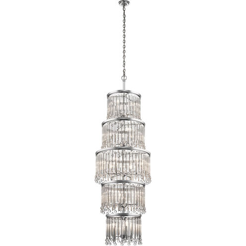 Piper 18 Light 22 inch Chrome Chandelier Multi Tier Ceiling Light