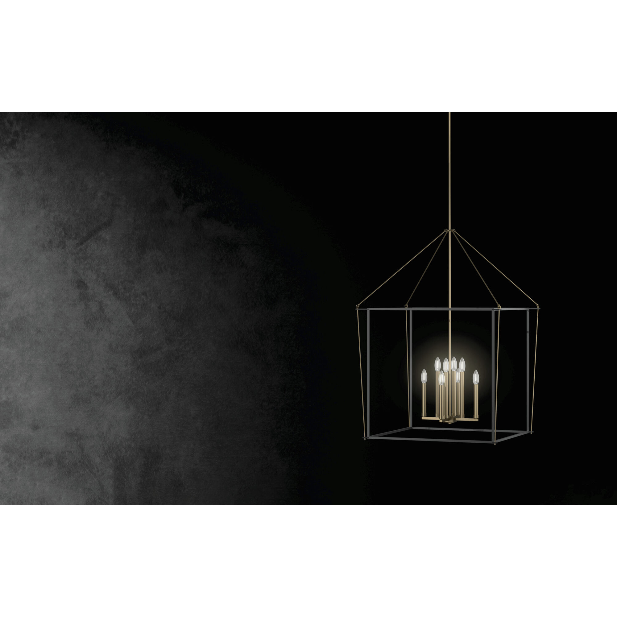 Eisley 8 Light 28.25 inch Champagne Bronze Foyer Pendant Ceiling Light