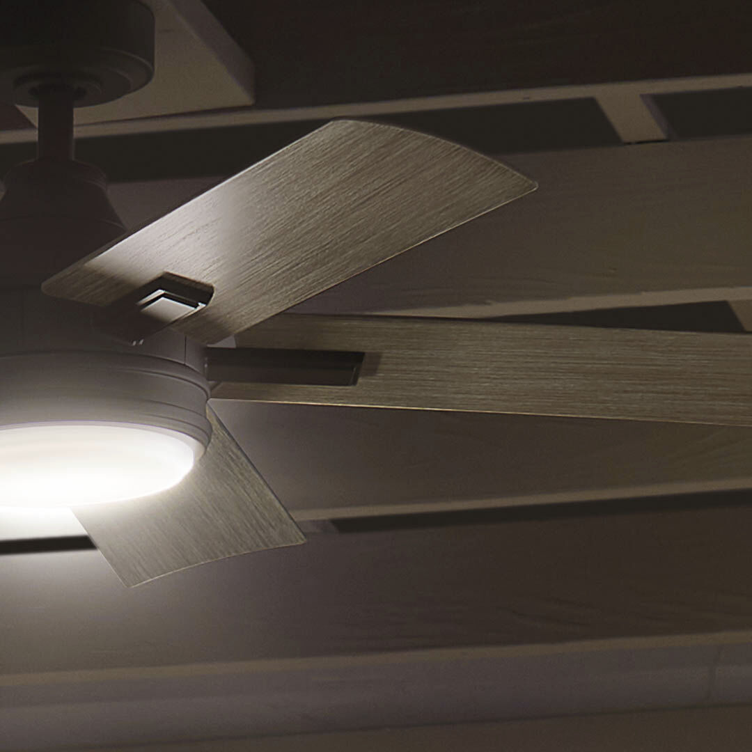 Tide 52 inch Olde Bronze with Weathered Medium Oak Blades Ceiling Fan