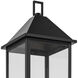 Prin 1 Light 25 inch Black Outdoor Post Lantern