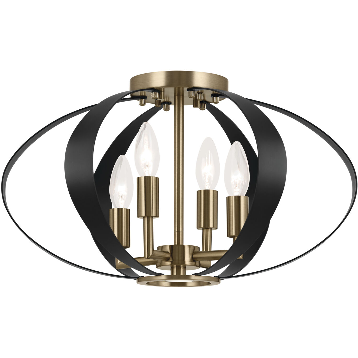 Champagne gold flush mount light on sale
