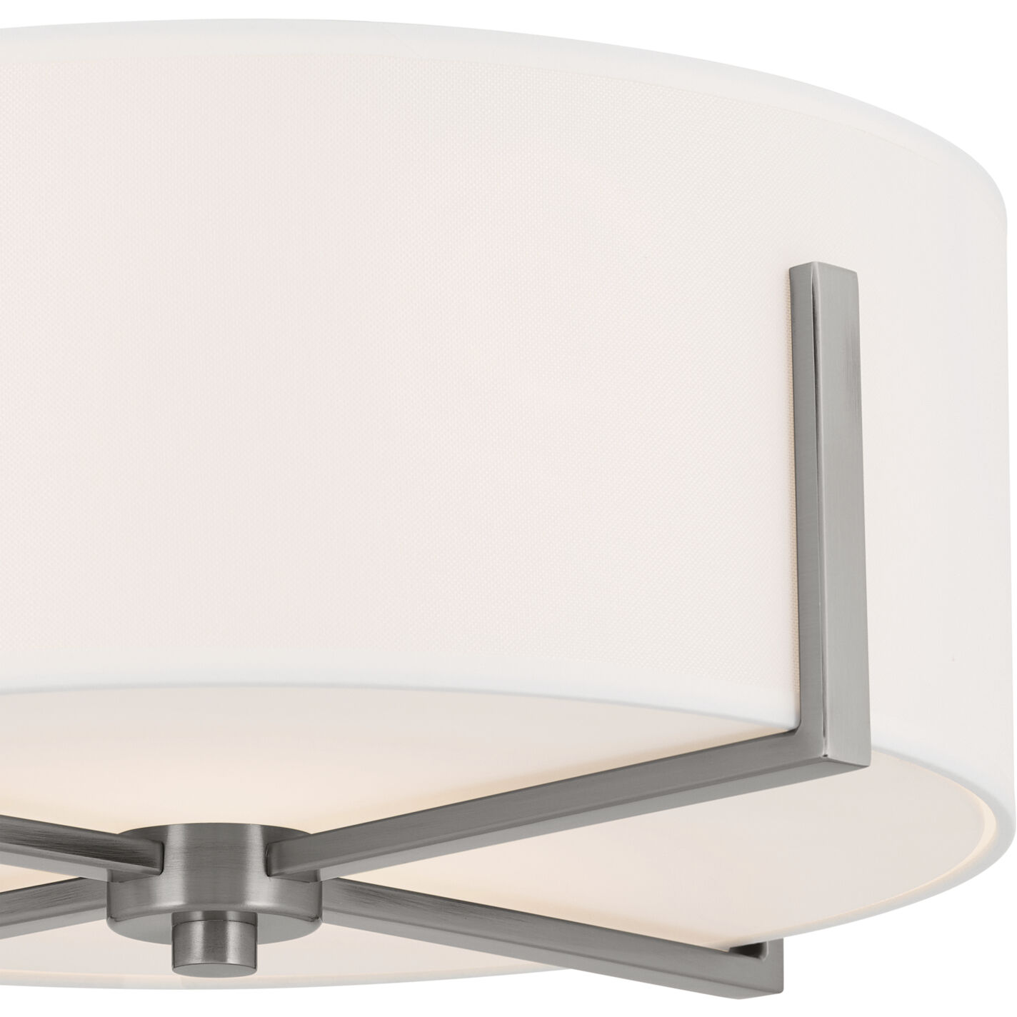 Malen LED 15.5 inch Classic Pewter Flush Mount Ceiling Light