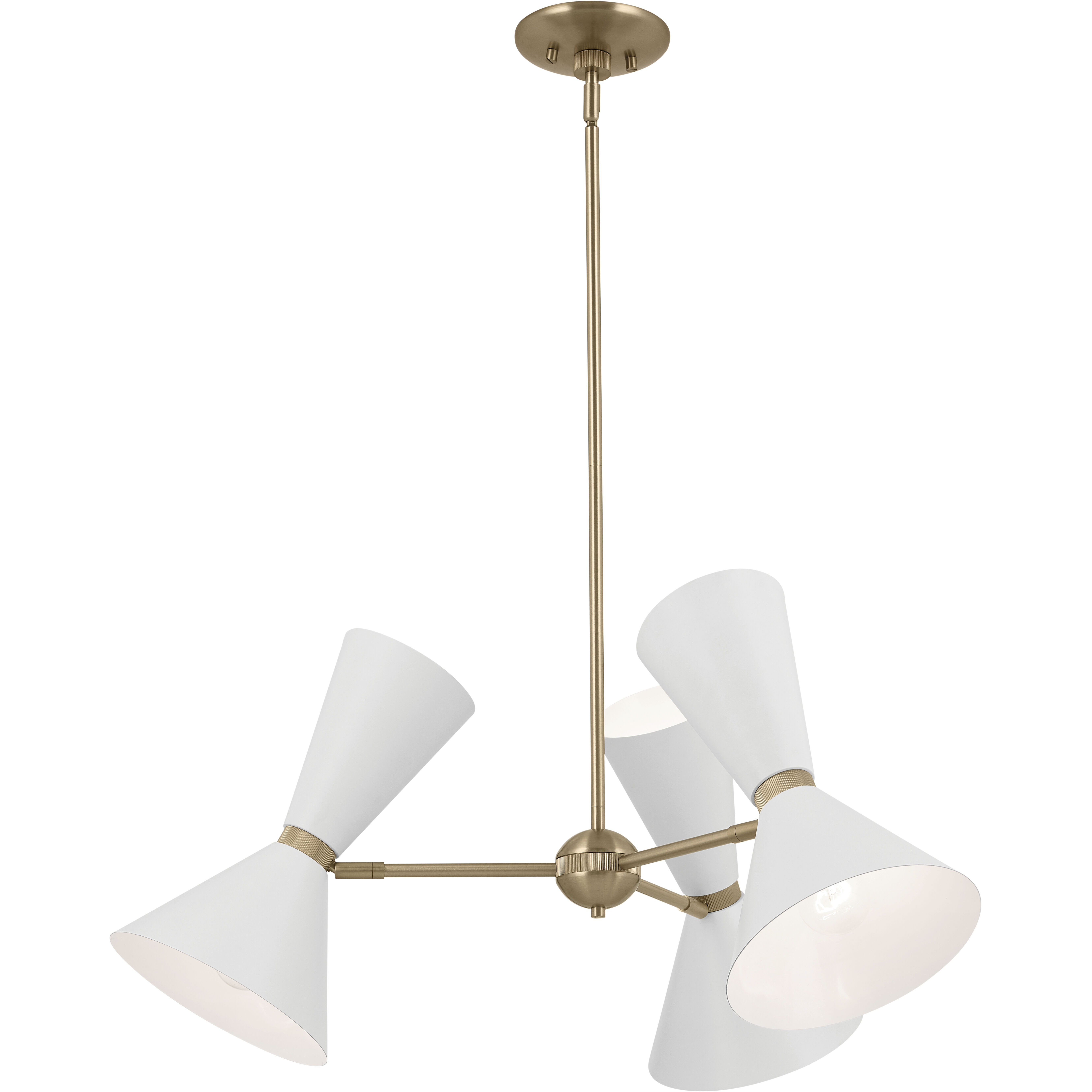 Kichler 52565CPZWH Phix LED 30.75 inch Champagne Bronze with