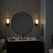 Solia LED 5 inch Brushed Nickel with Black Wall Sconce Wall Light