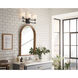 Rosalind 3 Light 23.75 inch Black Bath Vanity Light Wall Light