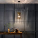 Homestead Baile 1 Light 13 inch Black Pendant Ceiling Light, Baile