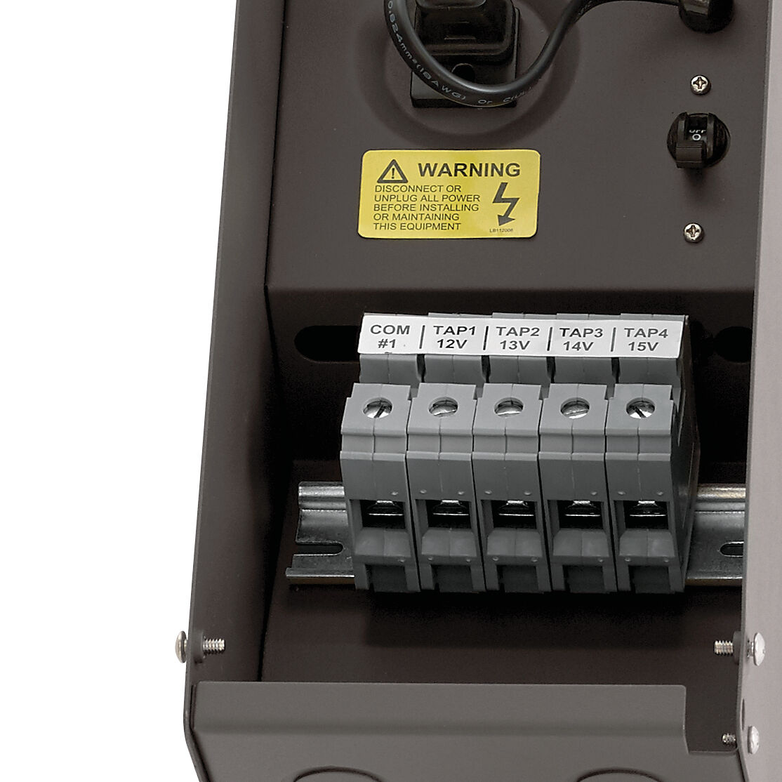 Transformer - Plus Series 120 Textured Architectural Bronze Landscape 12V Transformer