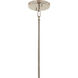 Eisley 4 Light 16 inch Polished Nickel Foyer Pendant Ceiling Light