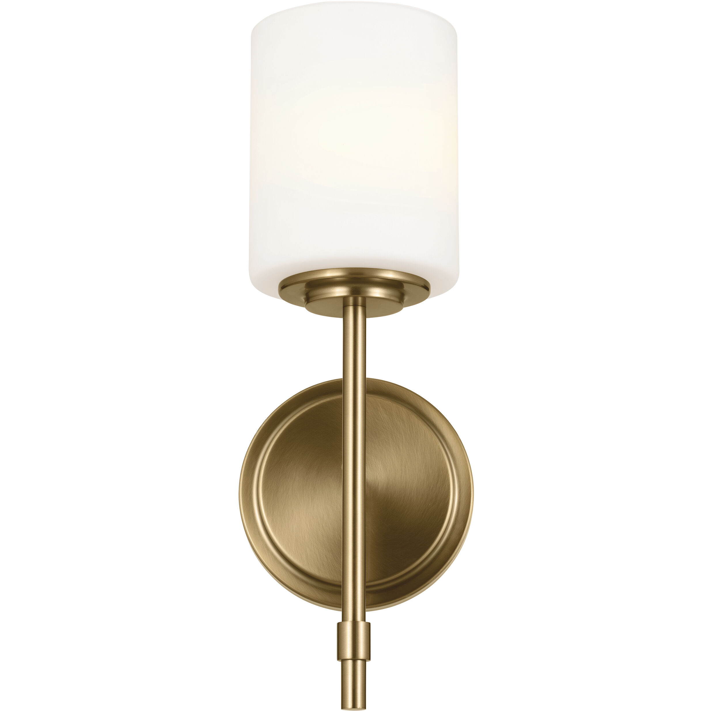 Ali Wall Sconce Wall Light in Brushed Natural Brass