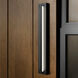 Arik LED 34.25 inch Black Outdoor Wall Light