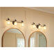 Erma 3 Light 23 inch Olde Bronze Bath Vanity Light Wall Light, 3 Arm