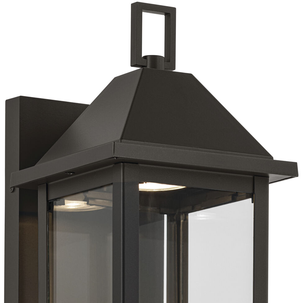 Prin 1 Light 14 inch Olde Bronze Outdoor Wall Light, Small