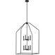 Madden 8 Light 24.25 inch Black Large Foyer Pendant Ceiling Light