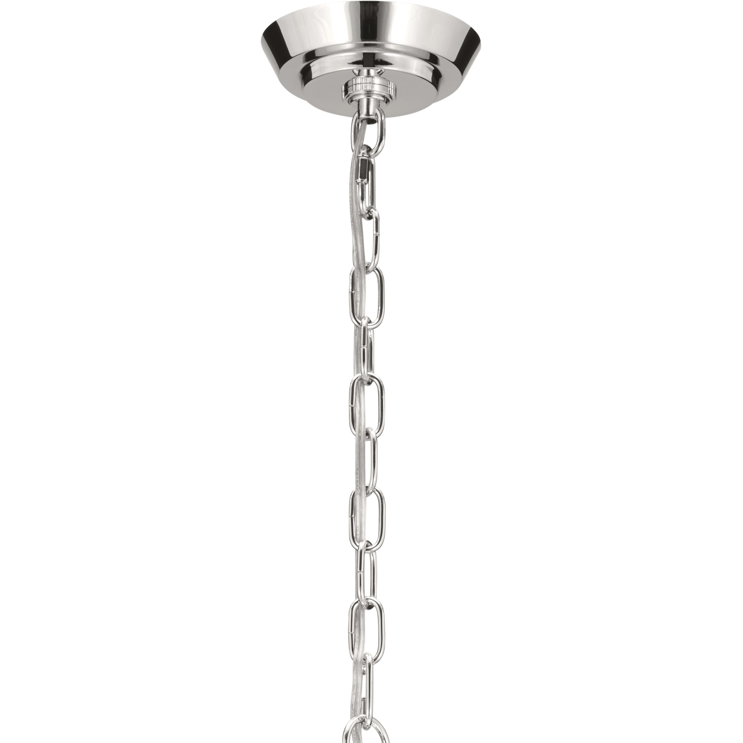 Truby 6 Light 29.25 inch Polished Nickel Chandelier Ceiling Light, Medium