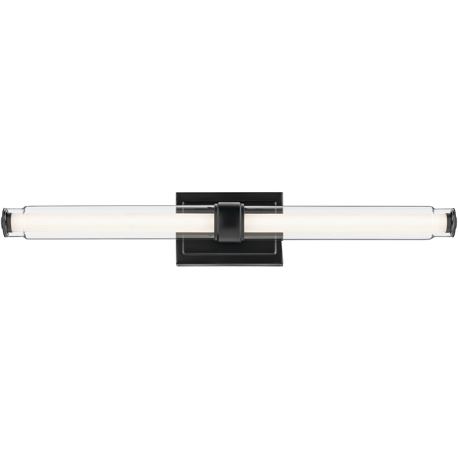 Laurene LED 31 inch Black Linear Bath Bar Wall Light, Large