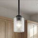 Winslow 1 Light 4.25 inch Black Mini Pendant Ceiling Light