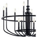 Capitol Hill 12 Light 34.75 inch Black Chandelier 1 Tier Large Ceiling Light, Large