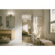 Shailene 9 Light Natural Brass Chandelier Ceiling Light, 2 Tier